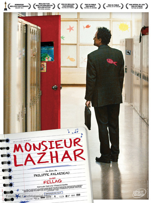 Monsieur Lazhar - French Movie Poster