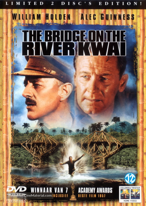 The Bridge on the River Kwai - Dutch DVD movie cover