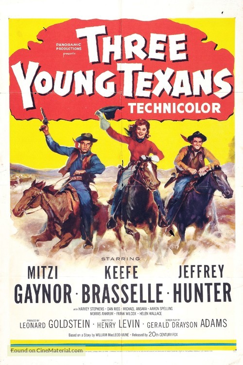 Three Young Texans - Movie Poster