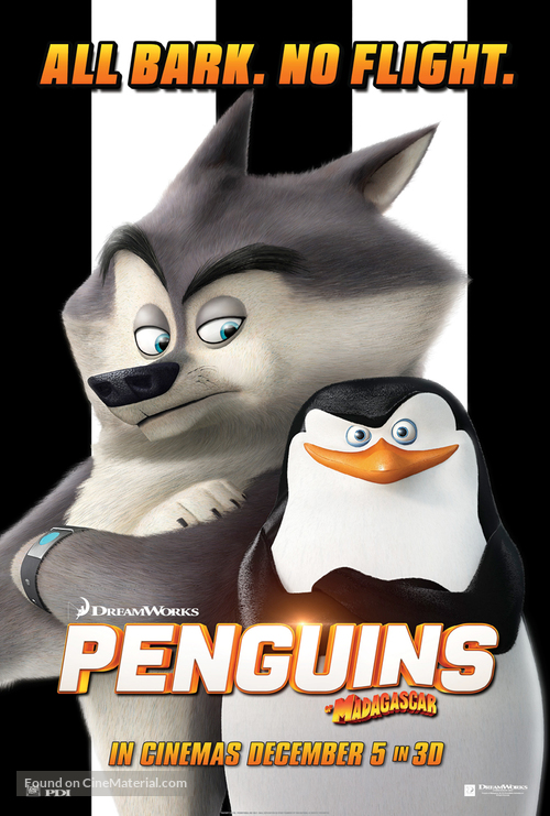 Penguins of Madagascar - British Movie Poster