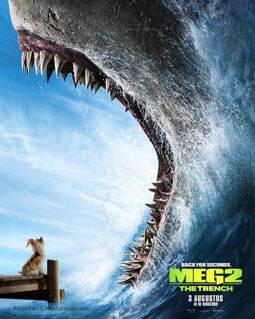 Meg 2: The Trench - Dutch Movie Poster