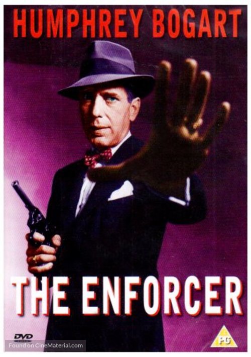 The Enforcer - British DVD movie cover