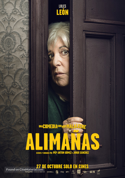 Alima&ntilde;as - Spanish Movie Poster