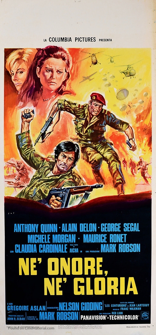 Lost Command - Italian Movie Poster