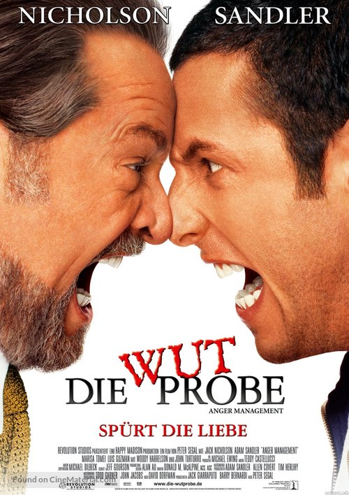 Anger Management - German Movie Poster