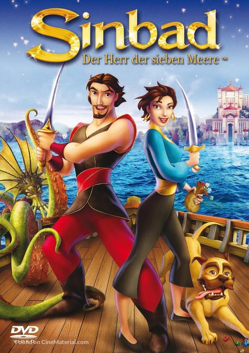 Sinbad: Legend of the Seven Seas - German DVD movie cover