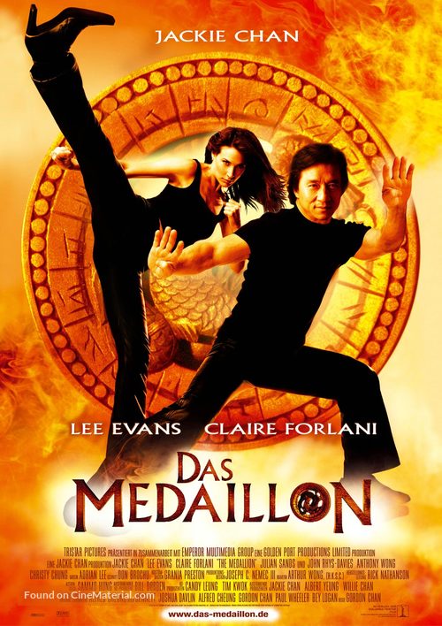 The Medallion - German Movie Poster