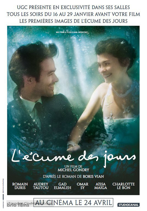 L&#039;&eacute;cume des jours - French Movie Poster