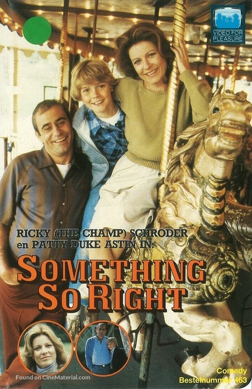 Something So Right - Dutch VHS movie cover