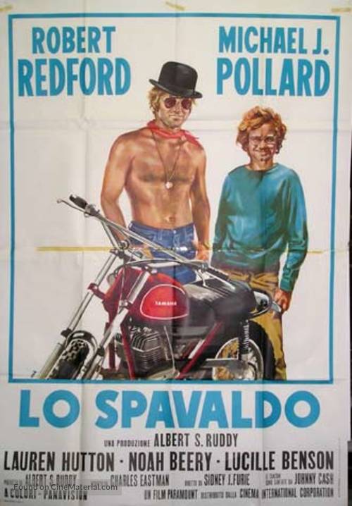 Little Fauss and Big Halsy - Italian Movie Poster