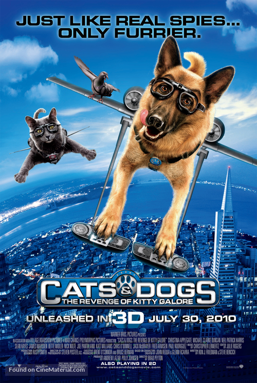 Cats &amp; Dogs: The Revenge of Kitty Galore - Movie Poster