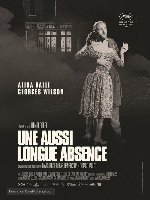 Une aussi longue absence - French Re-release movie poster