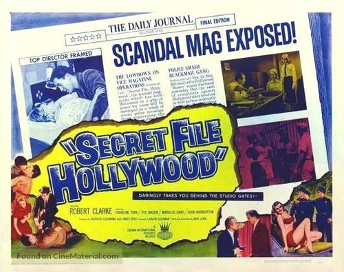 Secret File: Hollywood - Movie Poster