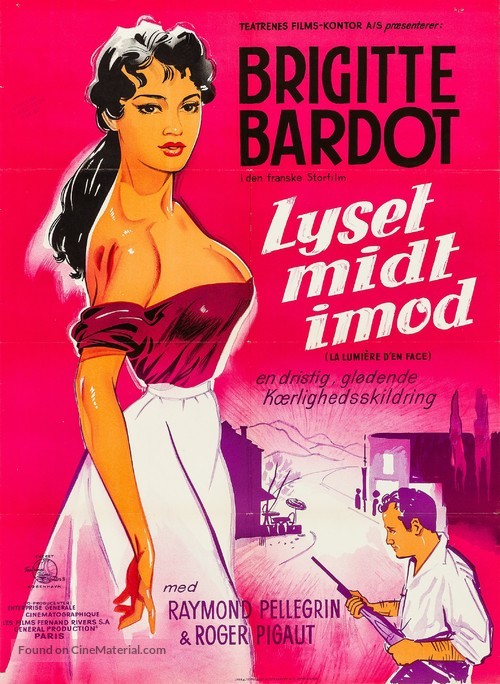 La lumi&egrave;re d&#039;en face - Danish Movie Poster