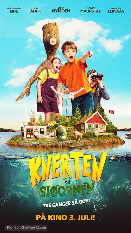 Knerten og sj&oslash;ormen - Norwegian Movie Poster