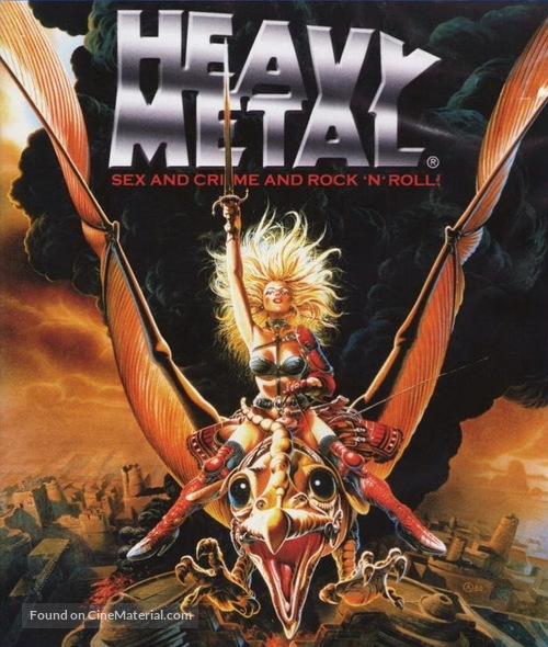 Heavy Metal - Blu-Ray movie cover