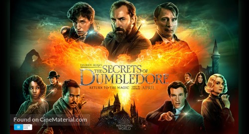 Fantastic Beasts: The Secrets of Dumbledore - Australian Movie Poster