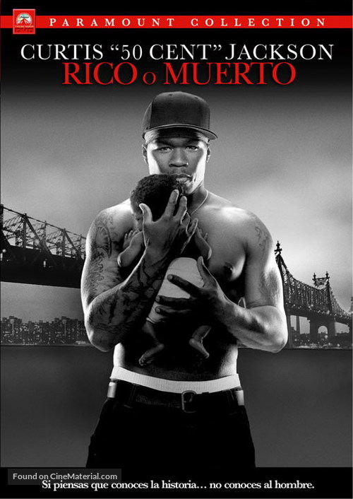 Get Rich or Die Tryin&#039; - Argentinian Movie Cover
