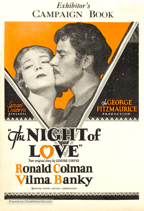 The Night of Love - poster