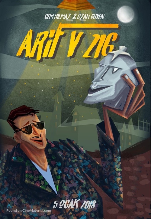 ARIF V 216 - Turkish Movie Poster