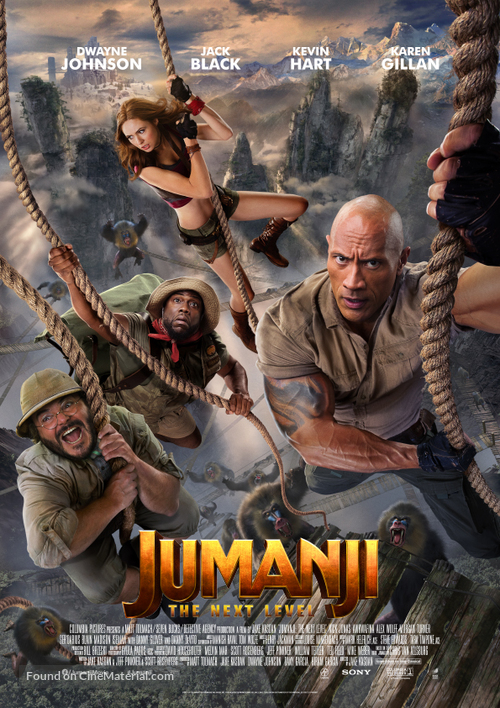 Jumanji: The Next Level - Norwegian Movie Poster