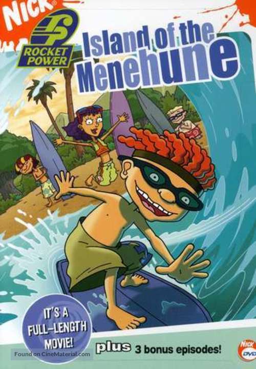 Rocket Power: Island of the Menehune - DVD movie cover