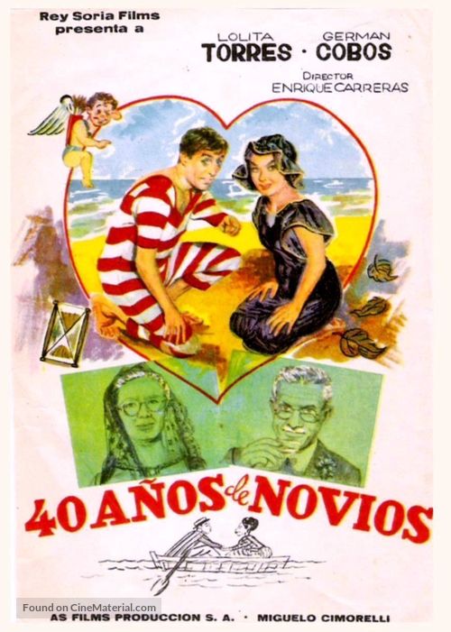 40 a&ntilde;os de novios - Spanish Movie Poster