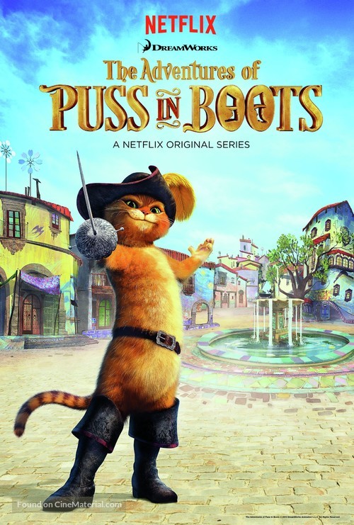 &quot;The Adventures of Puss in Boots&quot; - Movie Poster
