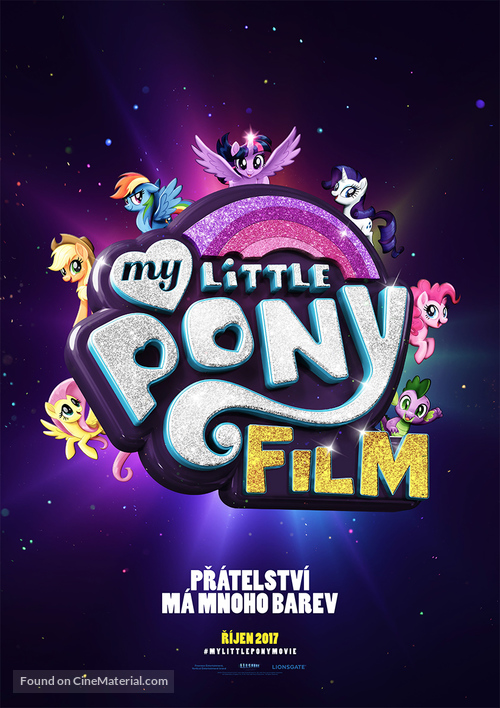 My Little Pony : The Movie - Czech Movie Poster