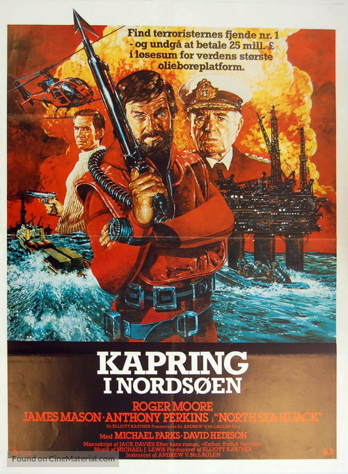 North Sea Hijack - Danish Movie Poster