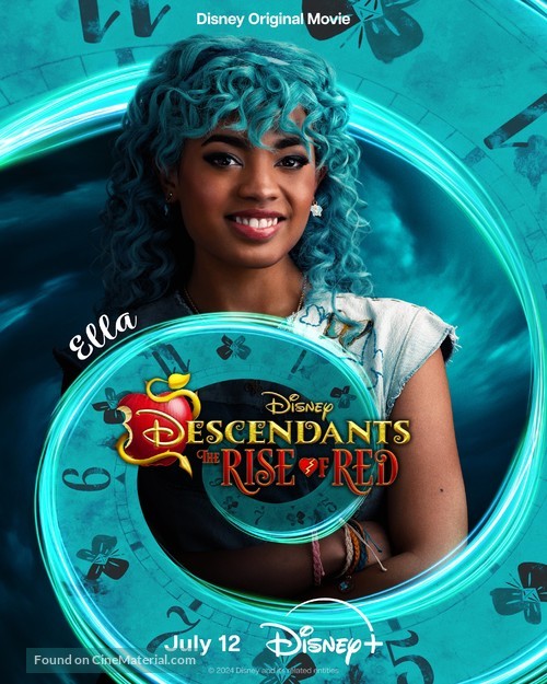 Descendants: The Rise of Red - Movie Poster