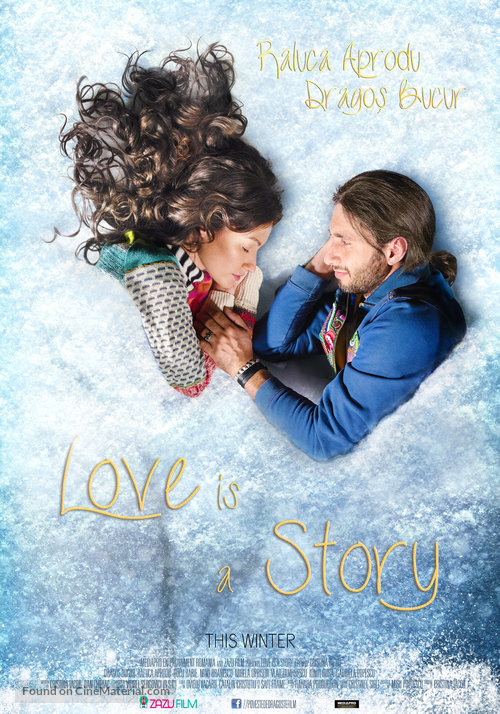 Love Is a Story - Romanian Movie Poster