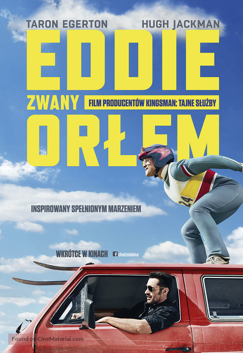 Eddie the Eagle - Polish Movie Poster