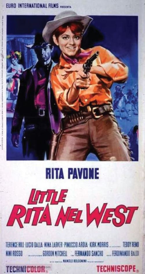Little Rita nel West - Italian Movie Poster