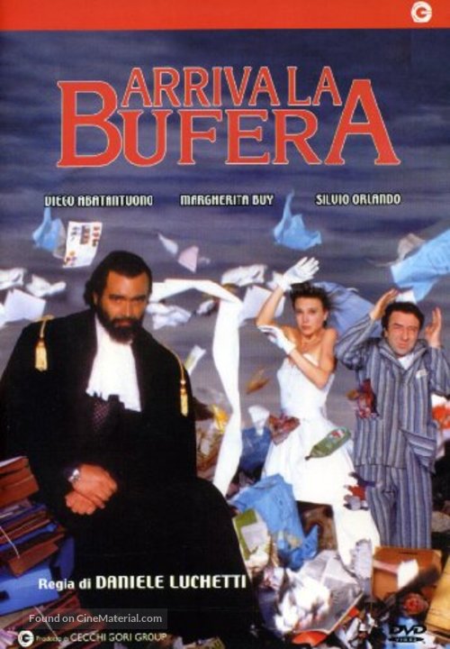 Arriva la bufera - Italian DVD movie cover