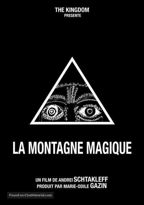 La montagne magique - French Movie Poster