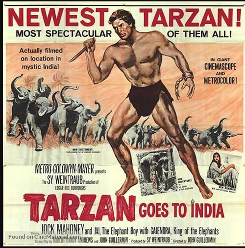 Tarzan Goes to India - Movie Poster