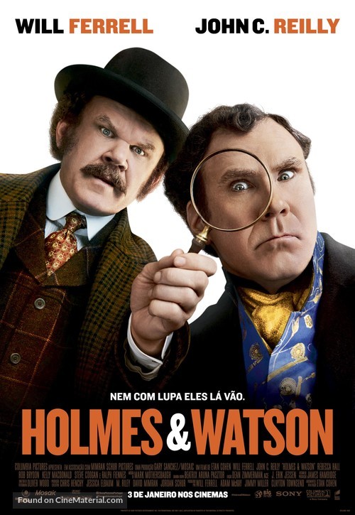 Holmes &amp; Watson - Portuguese Movie Poster