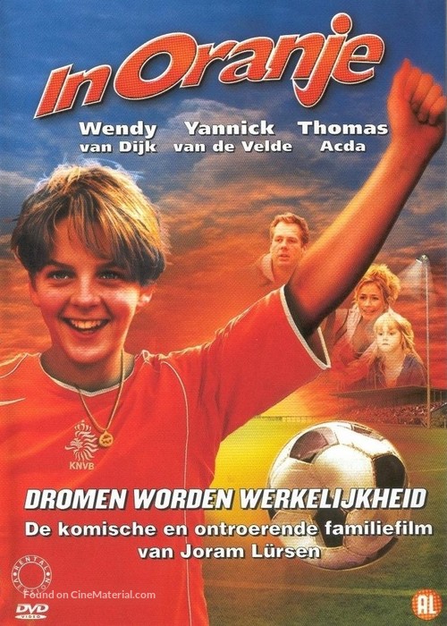 In Oranje - Dutch DVD movie cover