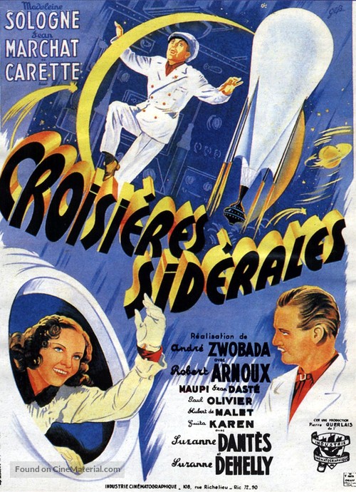 Croisi&egrave;res sid&eacute;rales - French Movie Poster