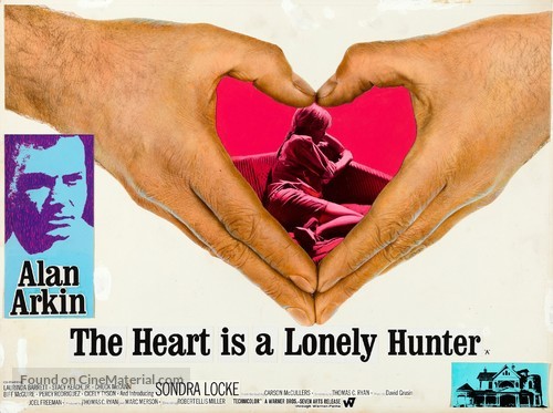 The Heart Is a Lonely Hunter - British Movie Poster