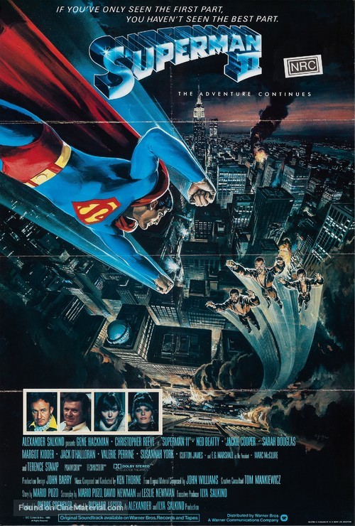 Superman II - Australian Movie Poster