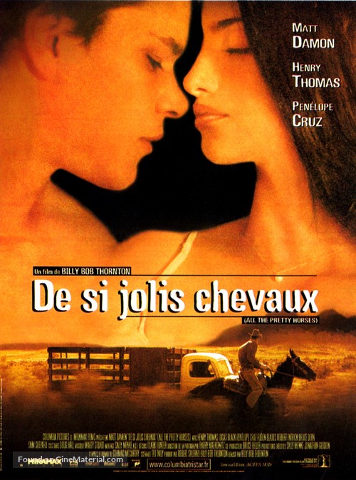 All the Pretty Horses - French Movie Poster