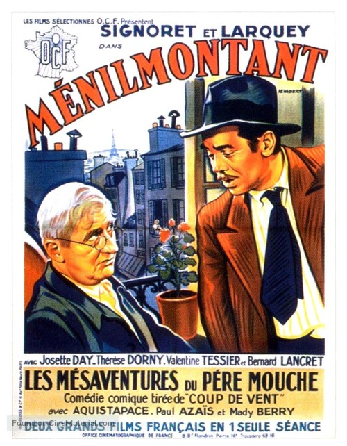 M&eacute;nilmontant - French Movie Poster