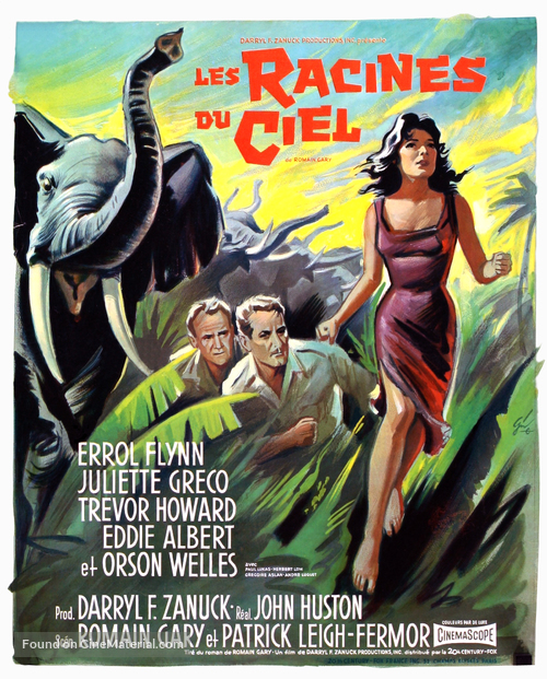 The Roots of Heaven - French Movie Poster