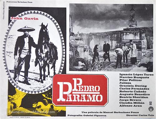 Pedro P&aacute;ramo - Mexican Movie Poster