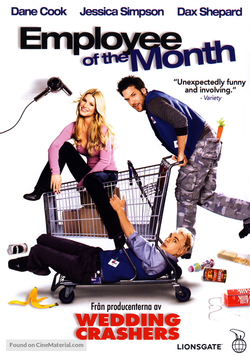 Employee Of The Month - Swedish DVD movie cover