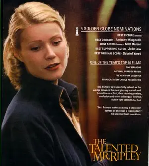 The Talented Mr. Ripley (1999) movie poster