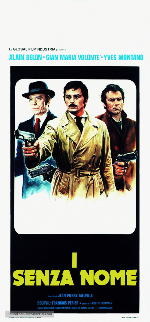 Le cercle rouge - Italian Movie Poster