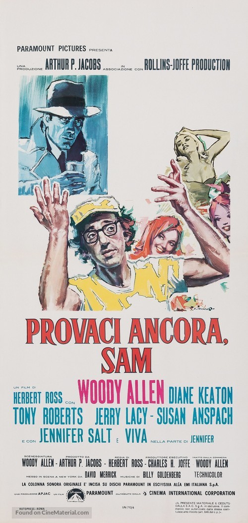 Play It Again, Sam - Italian Movie Poster